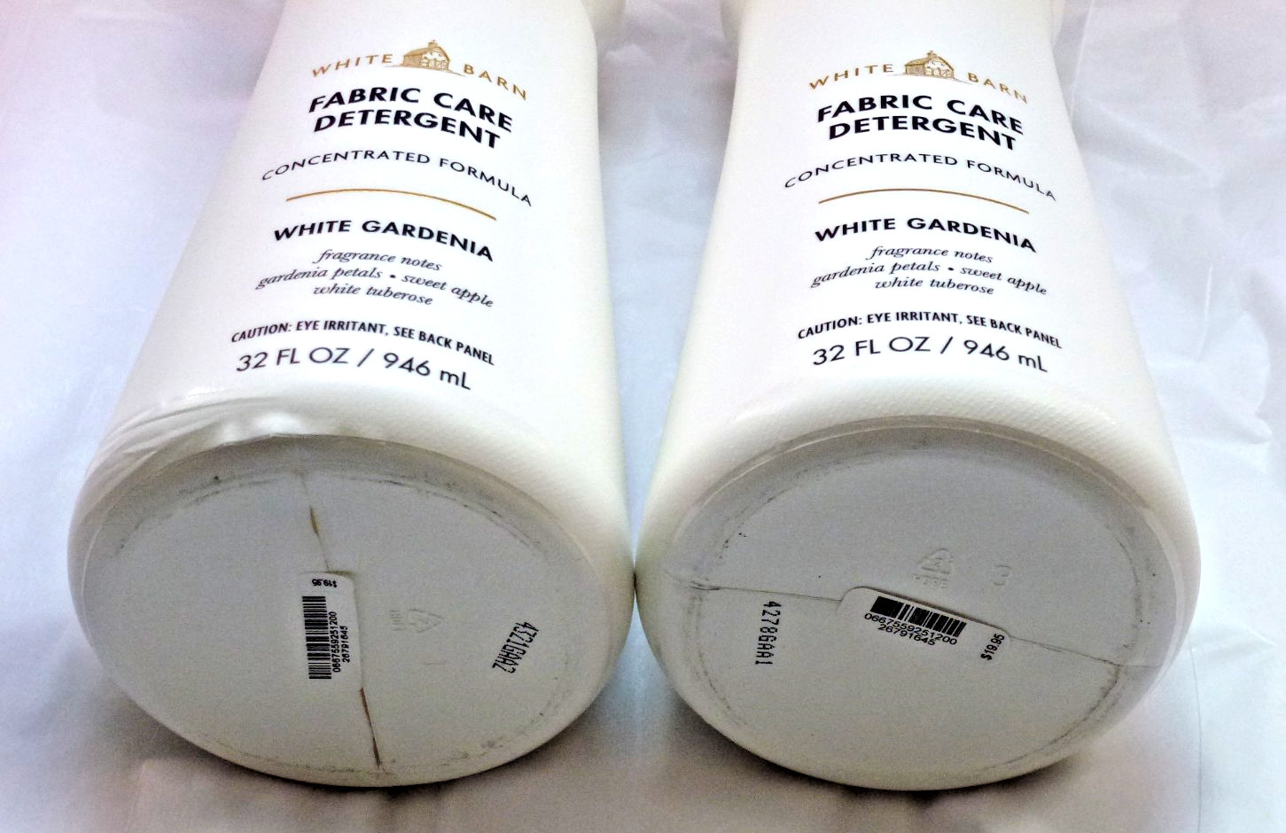 Bath & Body Works WHITE GARDENIA LAUNDRY DETERGENT 32 FL. OZ. X 2 – NEW/SEALED