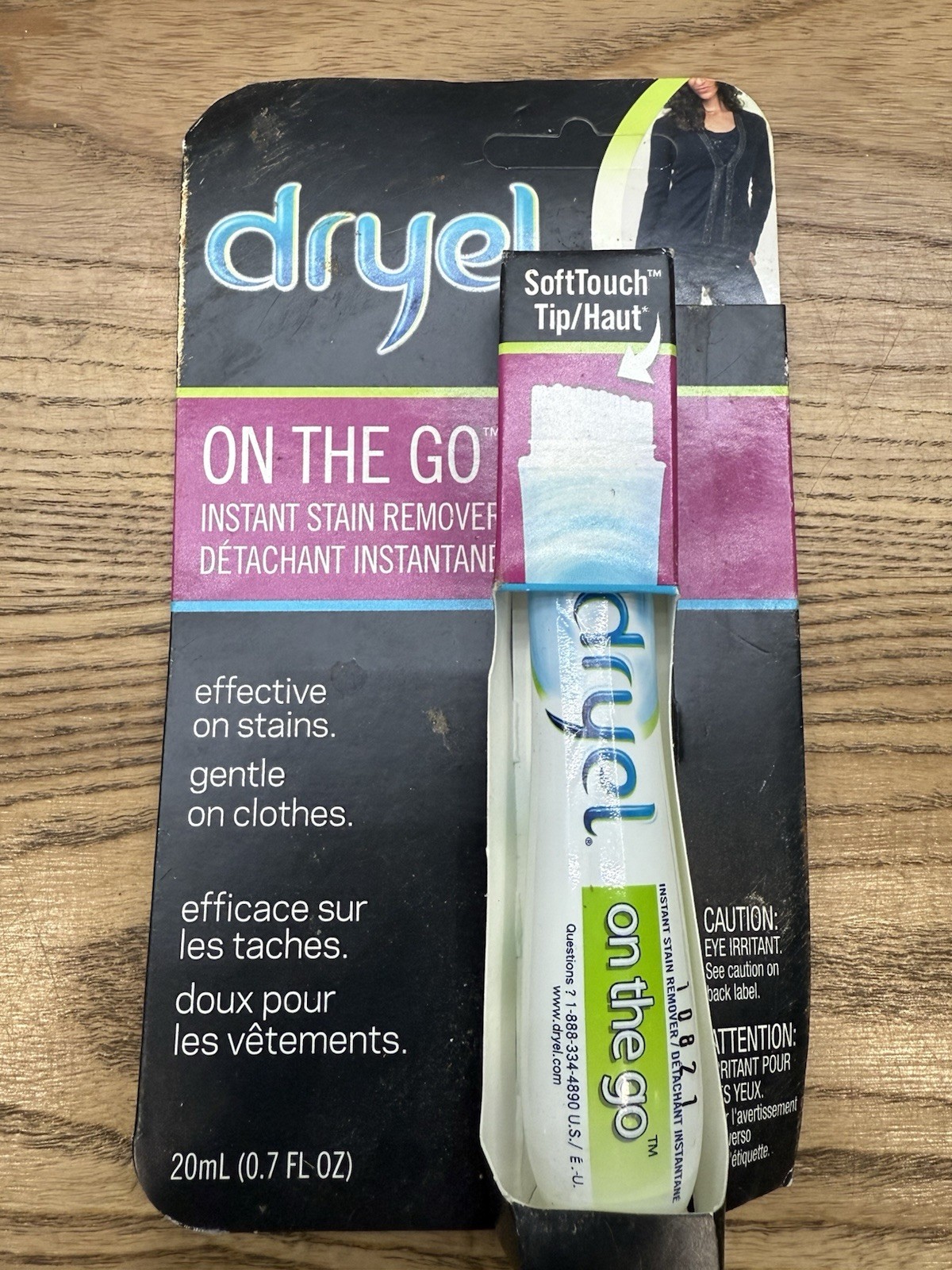 Dryel On-The-Go Stain Removing Pen For Special Care Clothes 20mL