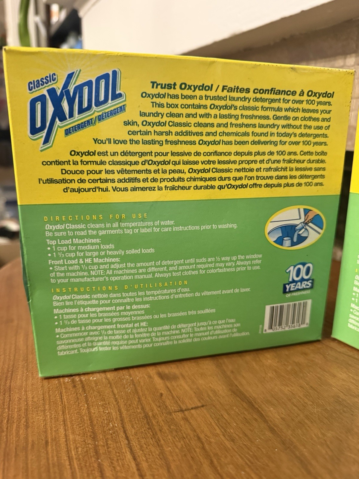 (2) Classic Oxydol Meadow Fresh Laundry Detergent Powder – 5 Loads ea 20 oz 1.25