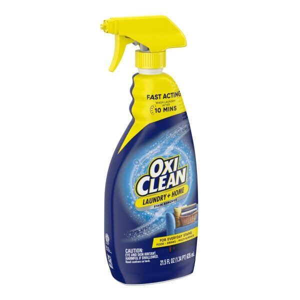 OxiClean Laundry Stain Remover Bundle 56 Fl Oz and 21.5 Oz Fast Acting Spray