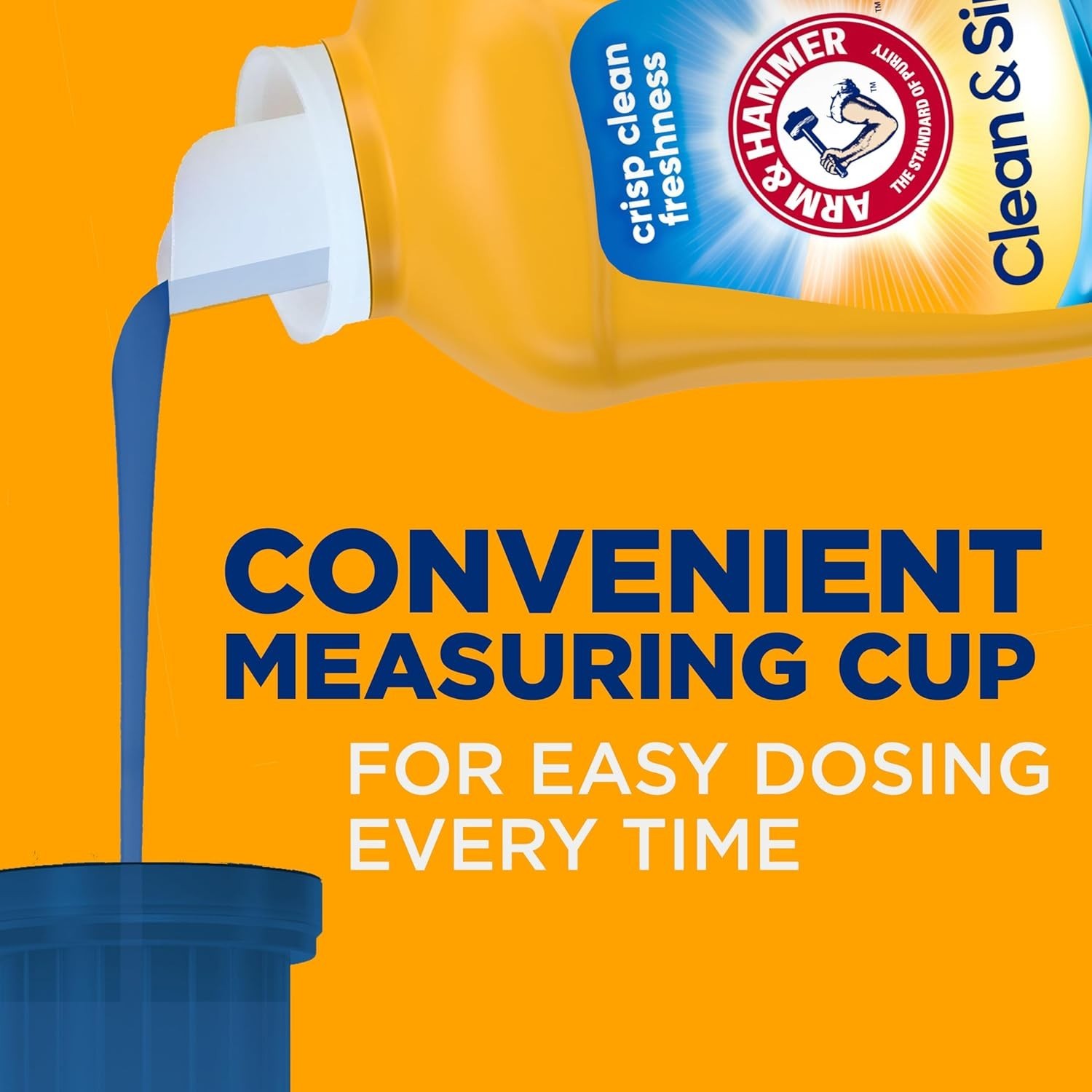 77 Loads of Clean & Simple Liquid Laundry Detergent – Concentrated & Dye-Free