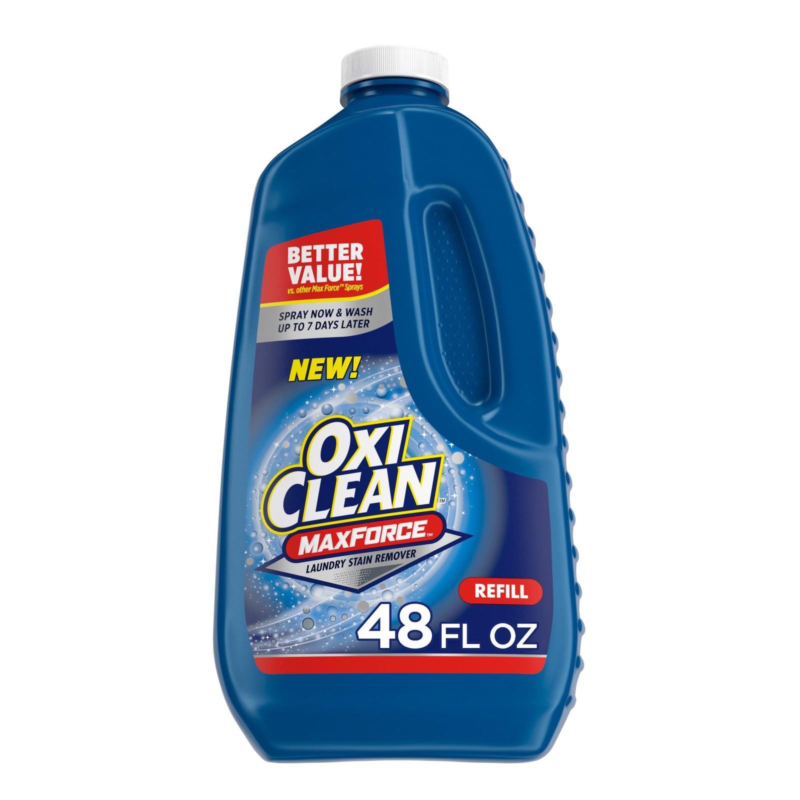 OxiClean MaxForce Laundry Stain Remover Spray 48 fl oz Refill Bottle