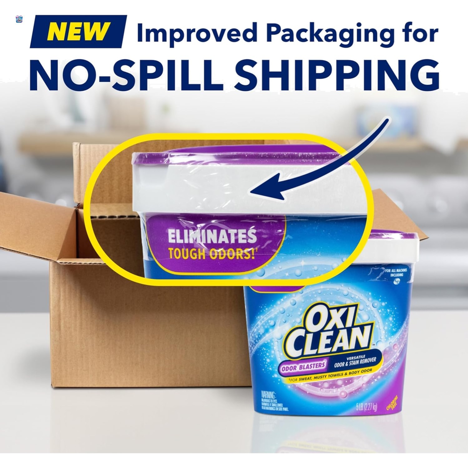 Oxygen-Based Odor Blasters Powder 5 lb – Versatile Stain & Odor Fighter