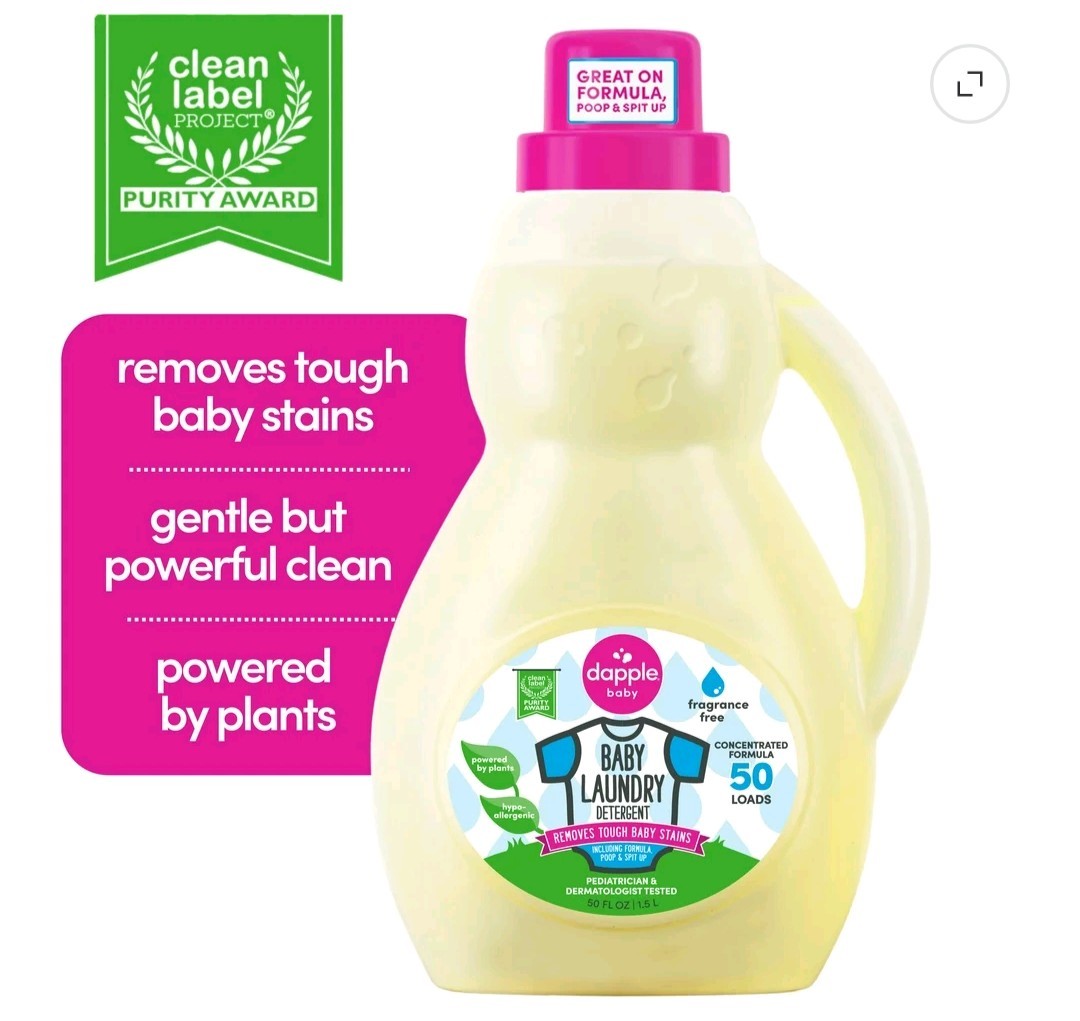 Baby Fragrance-Free Laundry Detergent, 50 fl oz