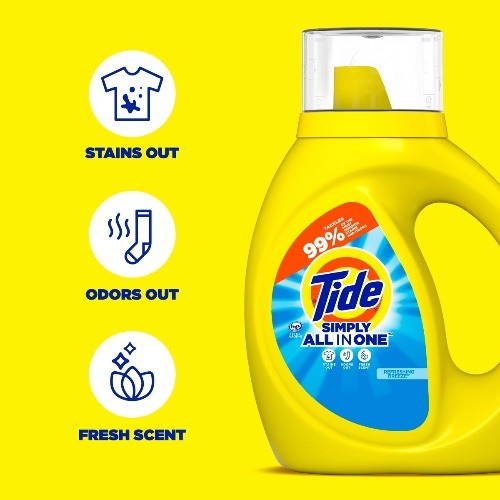 Tide Simply Refreshing Breeze Clean & Fresh HE Liquid Laundry Detergent