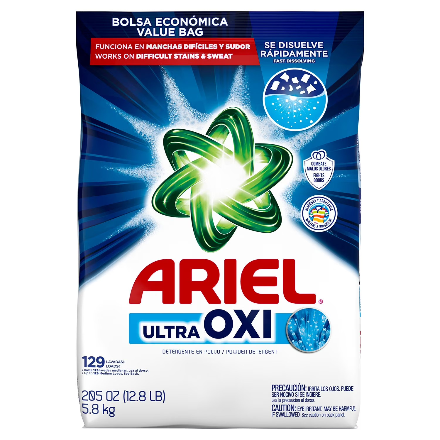 {3 Pack }Ariel Laundry Detergent Original Laundry Detergents – 129 Loads