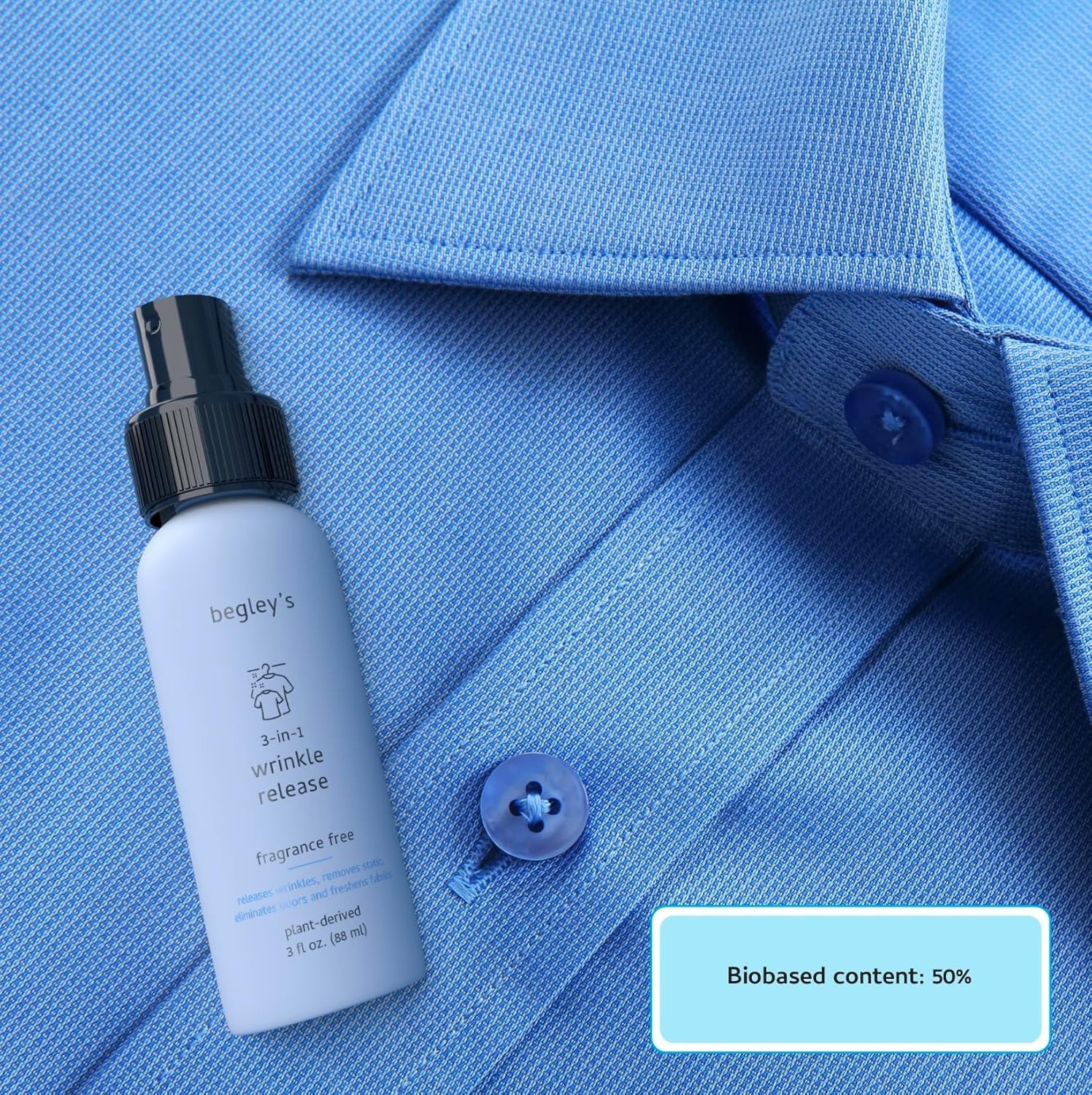 Odor Eliminator and Fabric Refresher Spray 3 Ounce Lavender Travel Size Solution