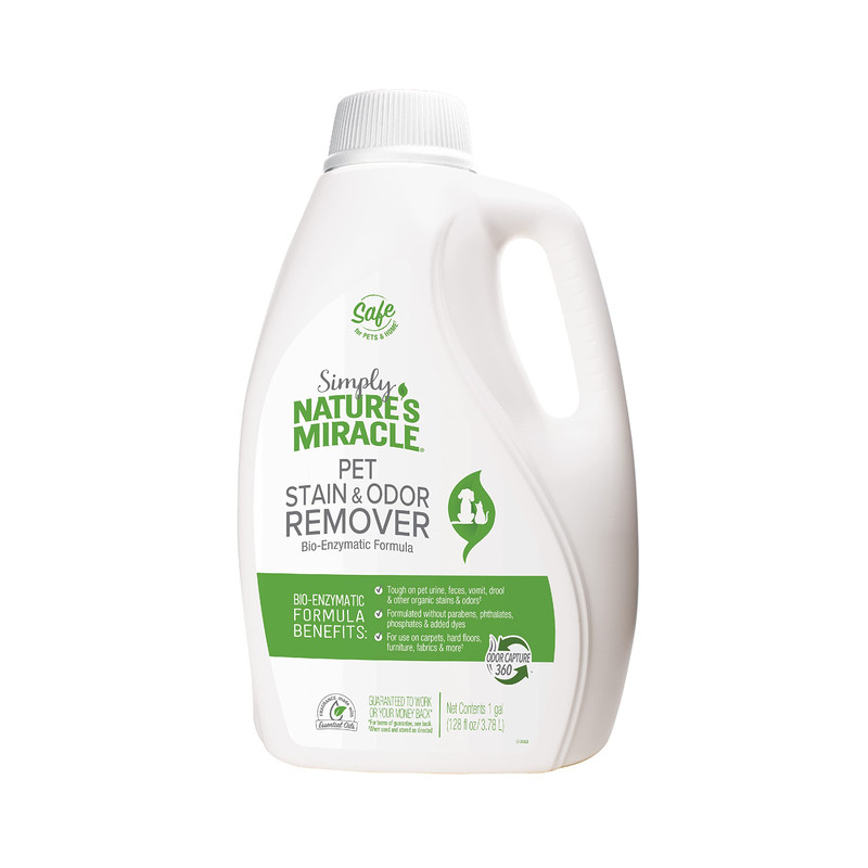 Nature’S Miracle Natures Miracle Simply Pet Stain And Odor Remover 128 Ounce
