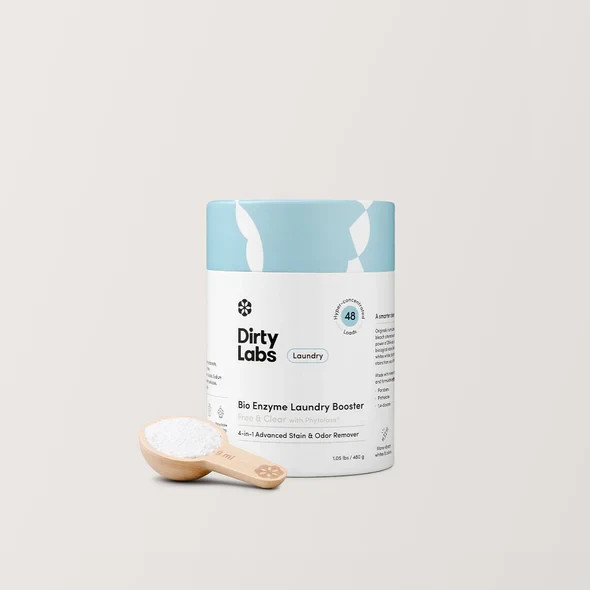 Dirty Labs Bio Enzyme Laundry Booster | 48 Loads | Phytolase® Formula | Eco-Safe