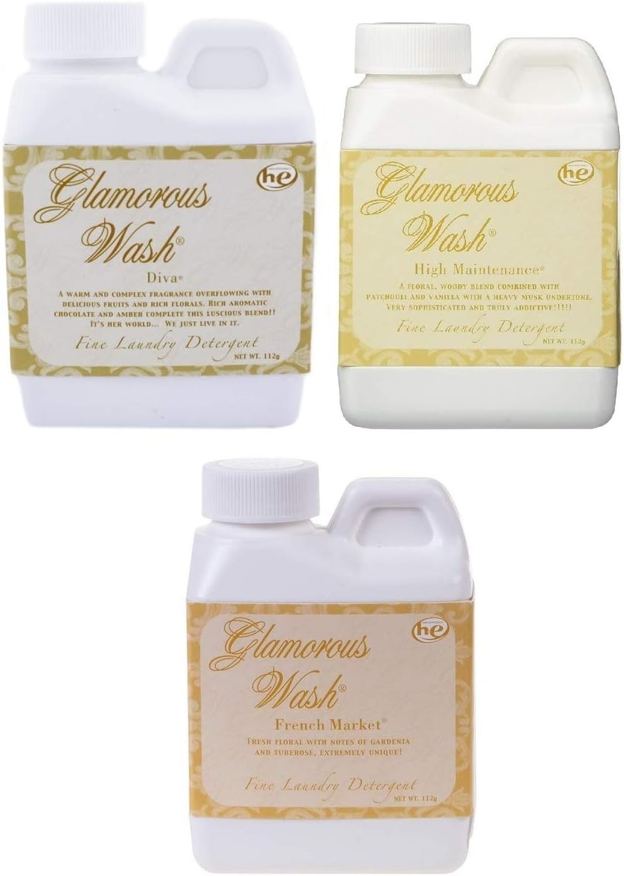 Tyler 4oz Laundry Detergent Gift Set – Concentrated Formula with Floral Scents