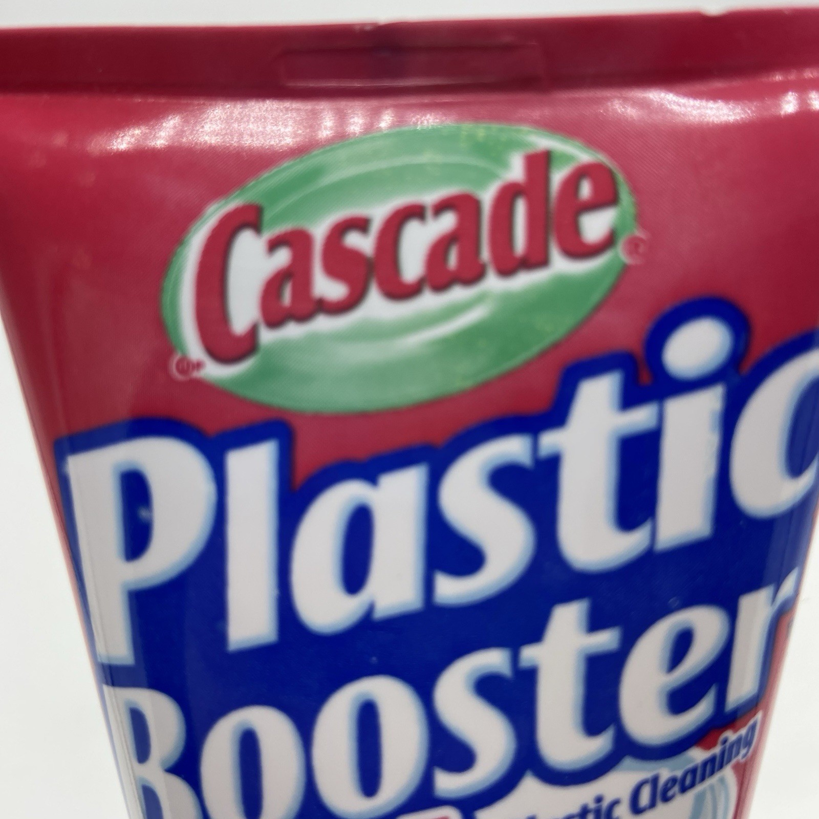 Cascade Plastic Booster Plastic Cleaning Dishwasher Additive 2003 DISCONTINUED