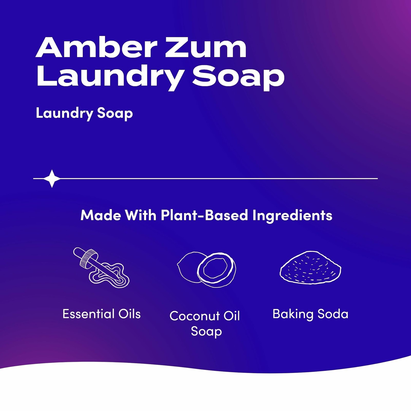 Indigo Wild Zum Clean Laundry Soap – 64 Fl Oz (Pack of 1), No Color