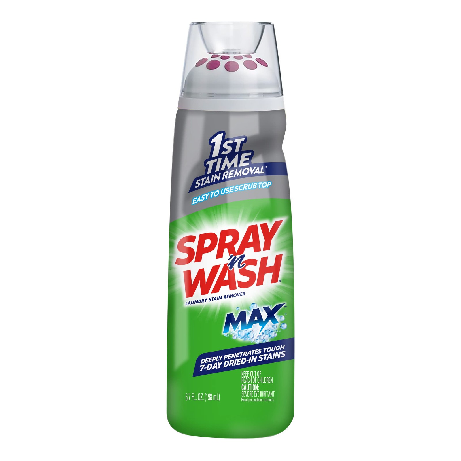 Spray ‘n Wash Max Gel Pre-Treat Laundry Stain Stick, 6.7 Fl Oz (Pack of 1)