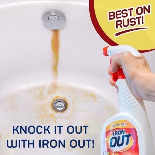 Iron OUT Rust Stain Remover Spray Gel Remove and Prevent Rust Stains 3 Pack