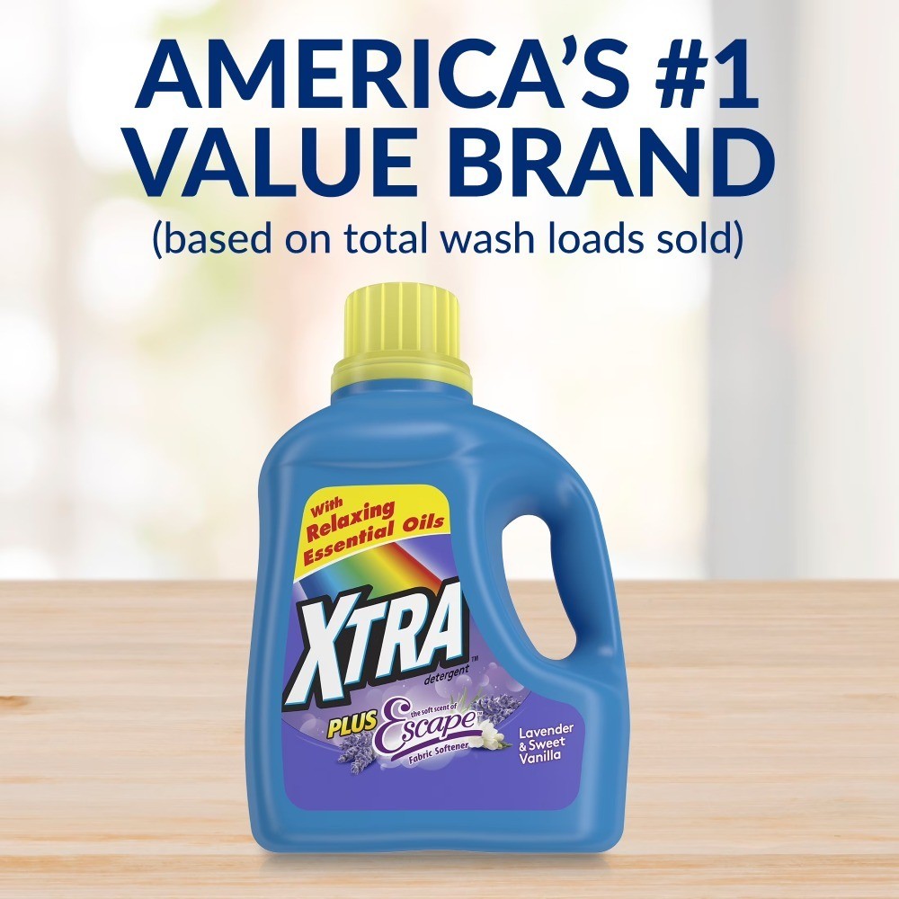 Liquid Laundry Detergent Lavender and Sweet Vanilla Scent 97.7 fl oz 63 Loads