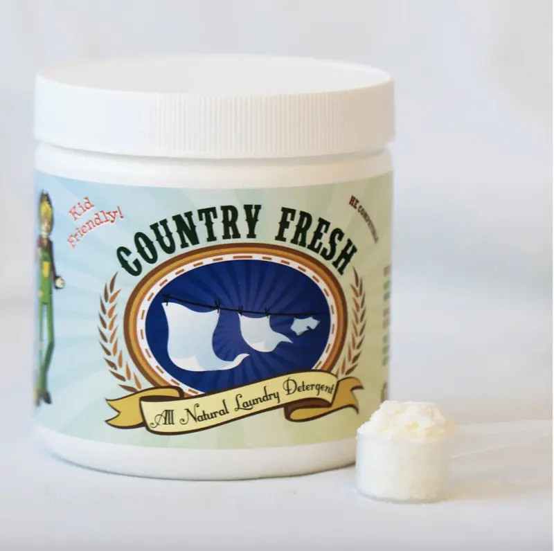Buncha Farmers Country Fresh 100% All Natural Eco-Friendly Laundry Detergent