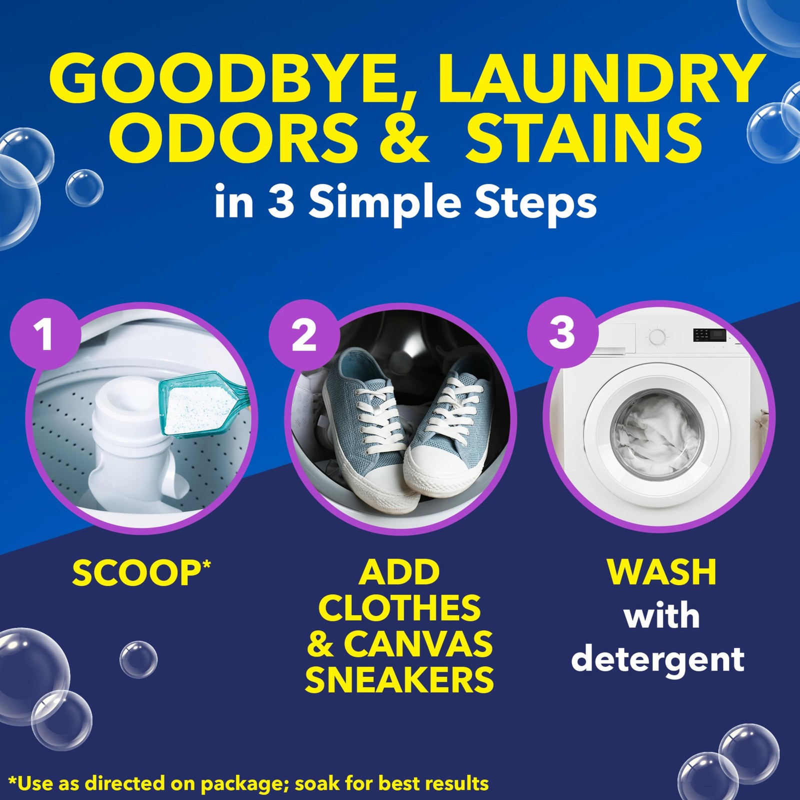 OxiClean Odor Blasters Versatile and Laundry 80 Ounce (Pack of 1), White