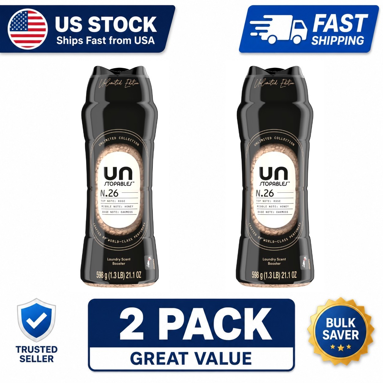 Downy Unstopables Scent Beads N.26 In-Wash Booster 21.1oz