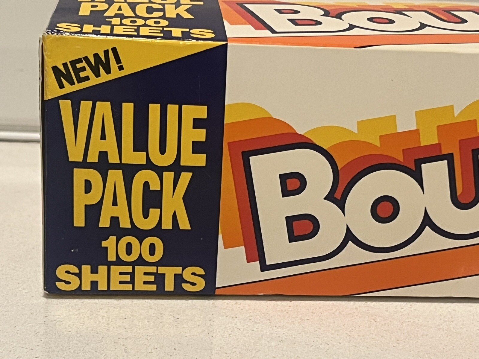 100 Vintage BOUNCE Fabric Softener Scented Dryer Sheets Full P&G Movie Prop NEW