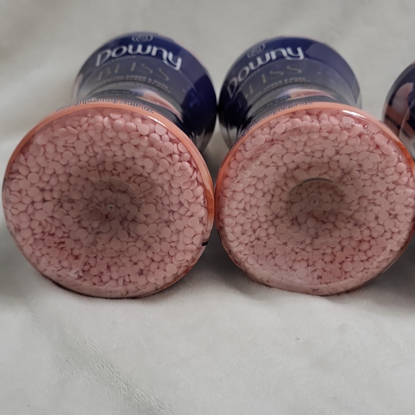 4 Downy Infusions Bliss In-Wash Scent Booster Beads Amber & Rose 24.0 oz