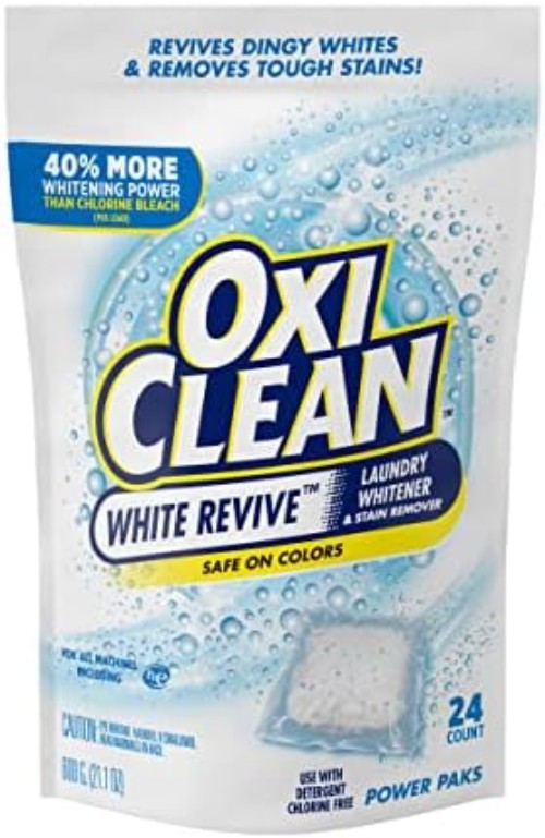 White Revive Laundry Pods – Chlorine-Free Whitener for Brighter, Vibrant Colors