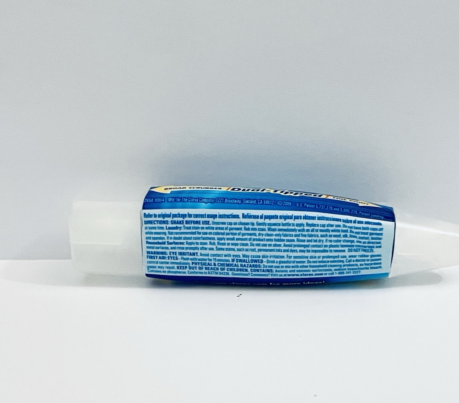 CLOROX BLEACH PEN GEL DUAL-TIPPED BROAD SCRUBBER FINE POINT 2 OZ DISCONTINUED