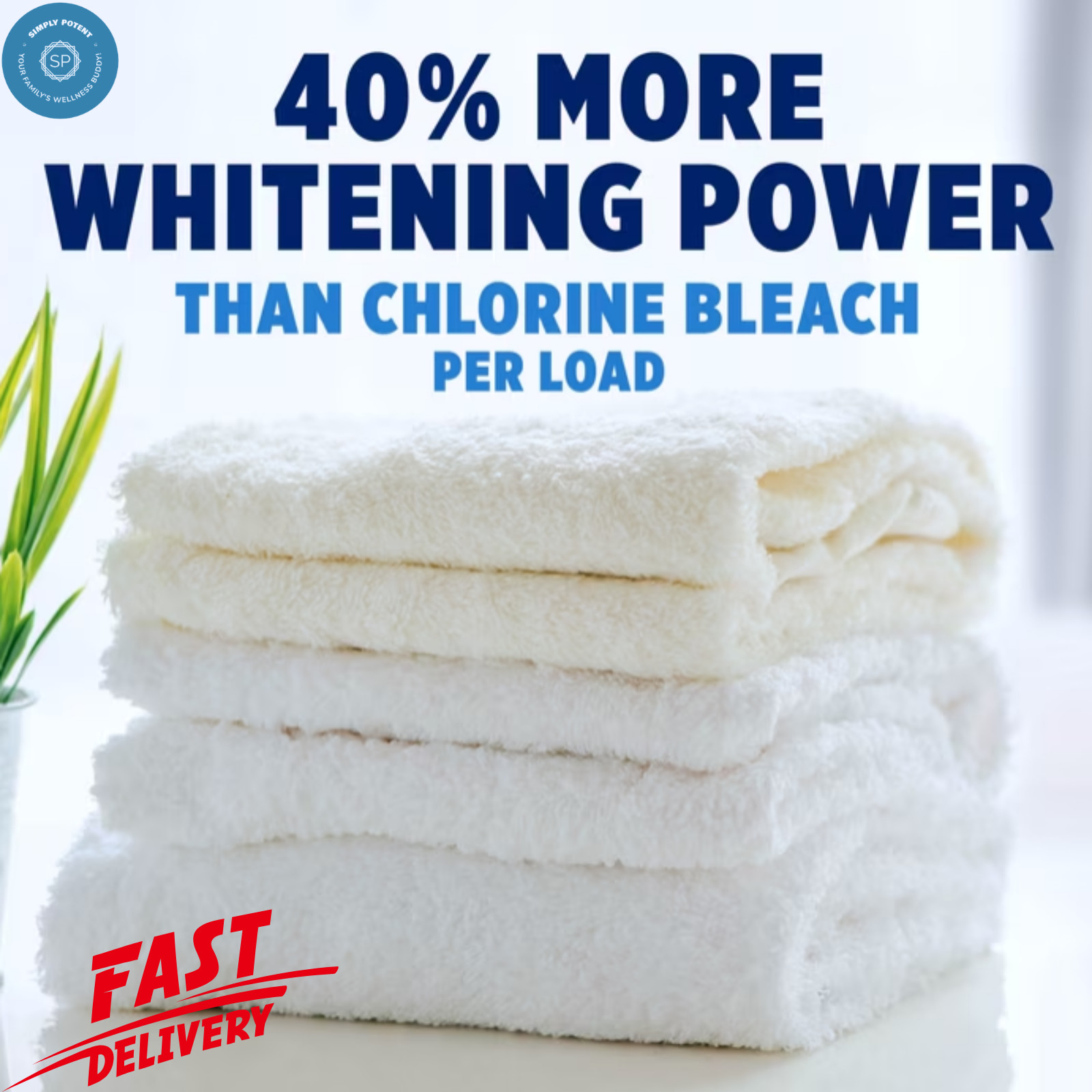 OxiClean White Revive Laundry Whitener and Laundry Stain Remover Liquid,66 fl oz