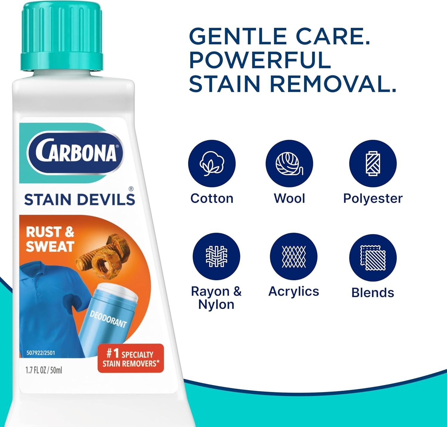 Carbona Stain Devils® #9 | Rust & Perspiration | Professional Strength Laundry S
