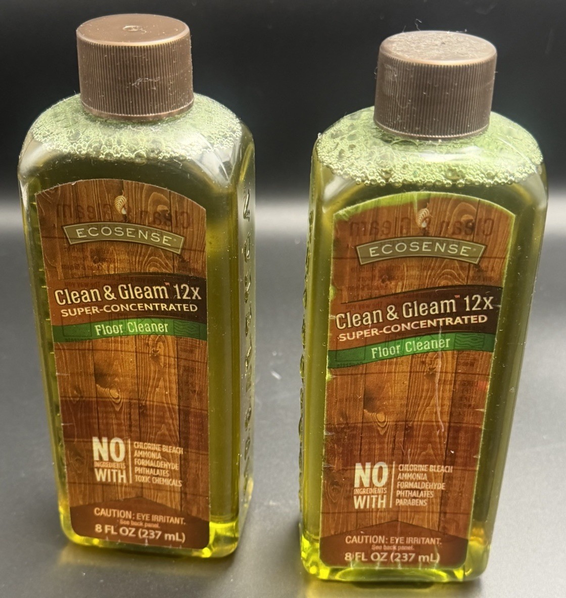 Melaleuca Ecosense Clean & Gleam 12x Concentrated Floor Cleaner-8 fl oz LOT 2
