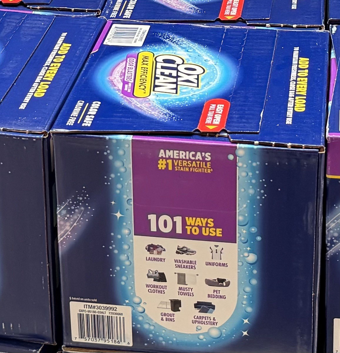 OxiClean Max Efficiency Odor Blasters 11 lb Laundry Stain Remover Powder HE Safe