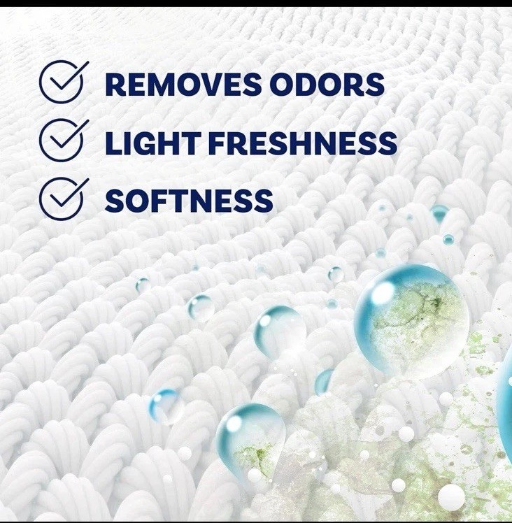 Downy Rinse & Refresh 3x Odor Power – Cool Cotton – 4oz, Travel – Lot of 3