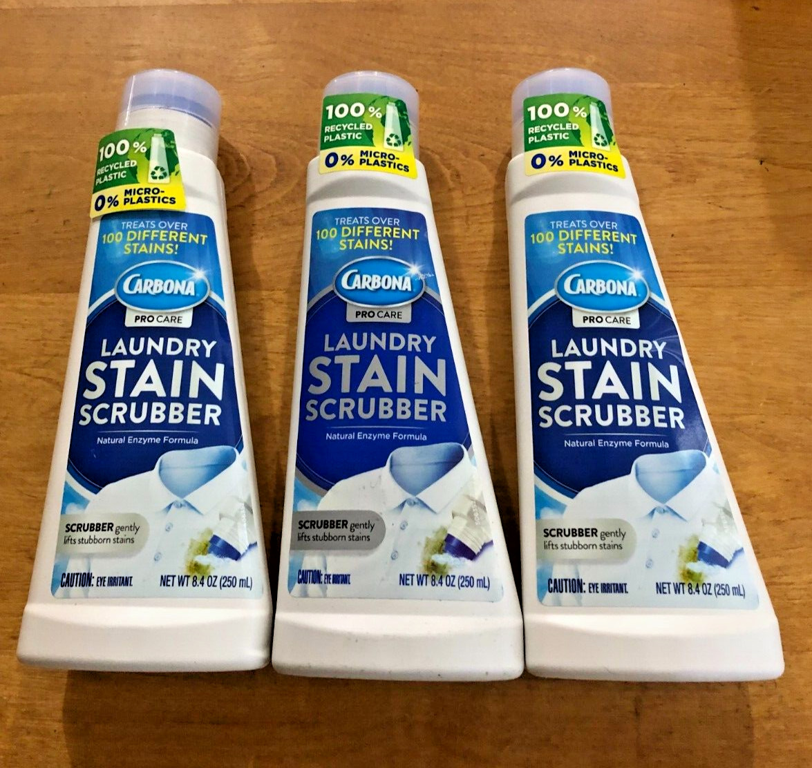 3 Carbona Pro Care Laundry Stain Scrubber 8.4oz