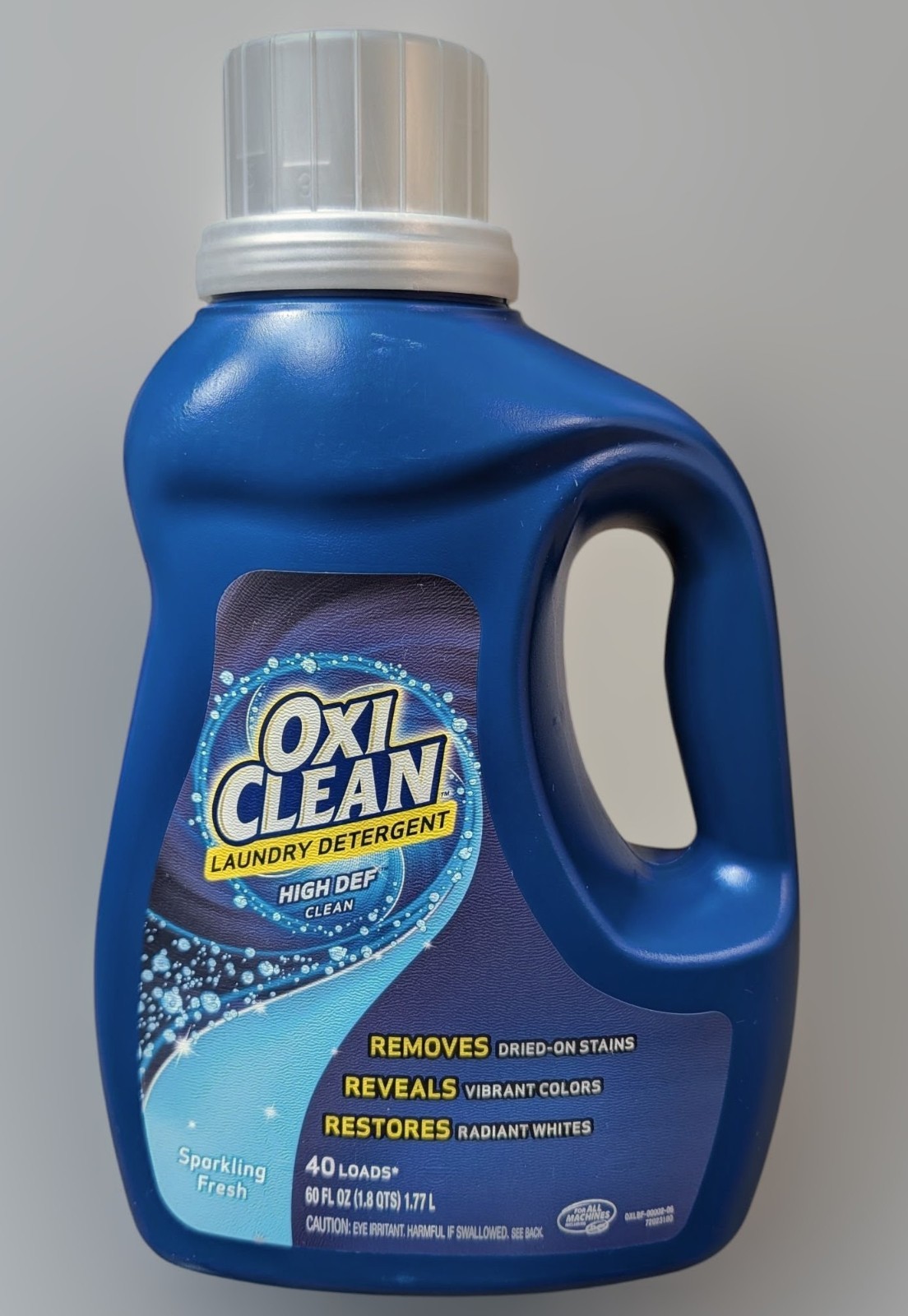 Oxi Clean Laundry Detergent High Def Clean Sparkling Fresh – 40 Loads – 60 Fl Oz