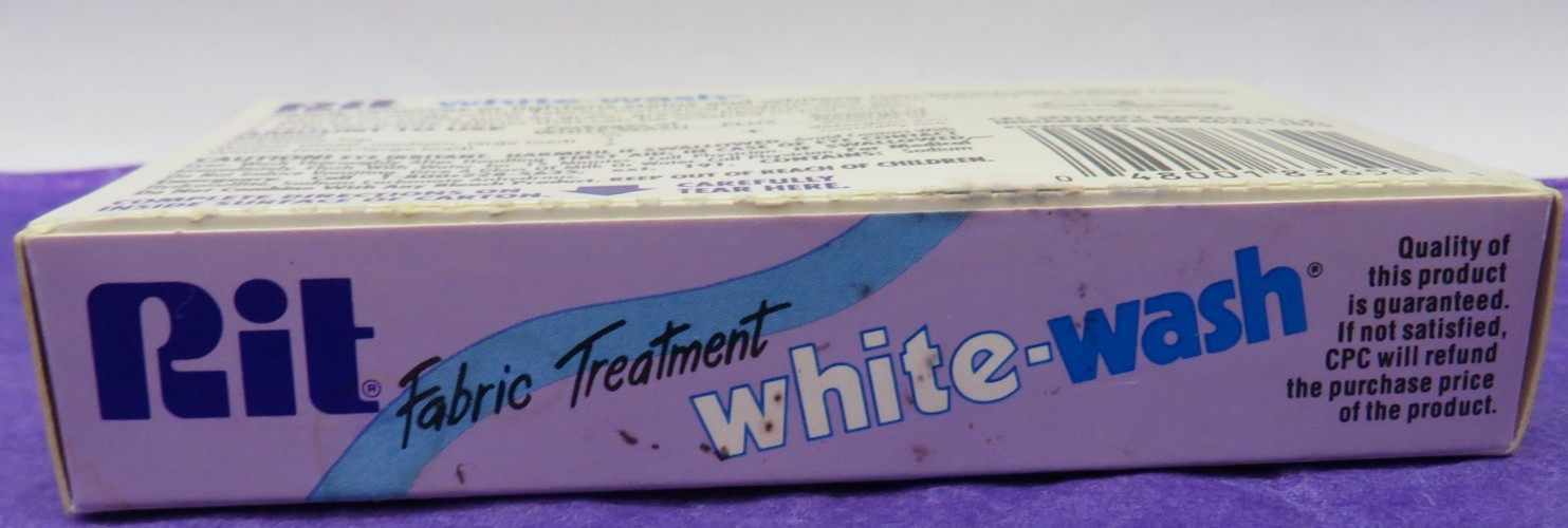 Rit Fabric Treatment White-wash Stain Remover and Whitener Powder-White Wash
