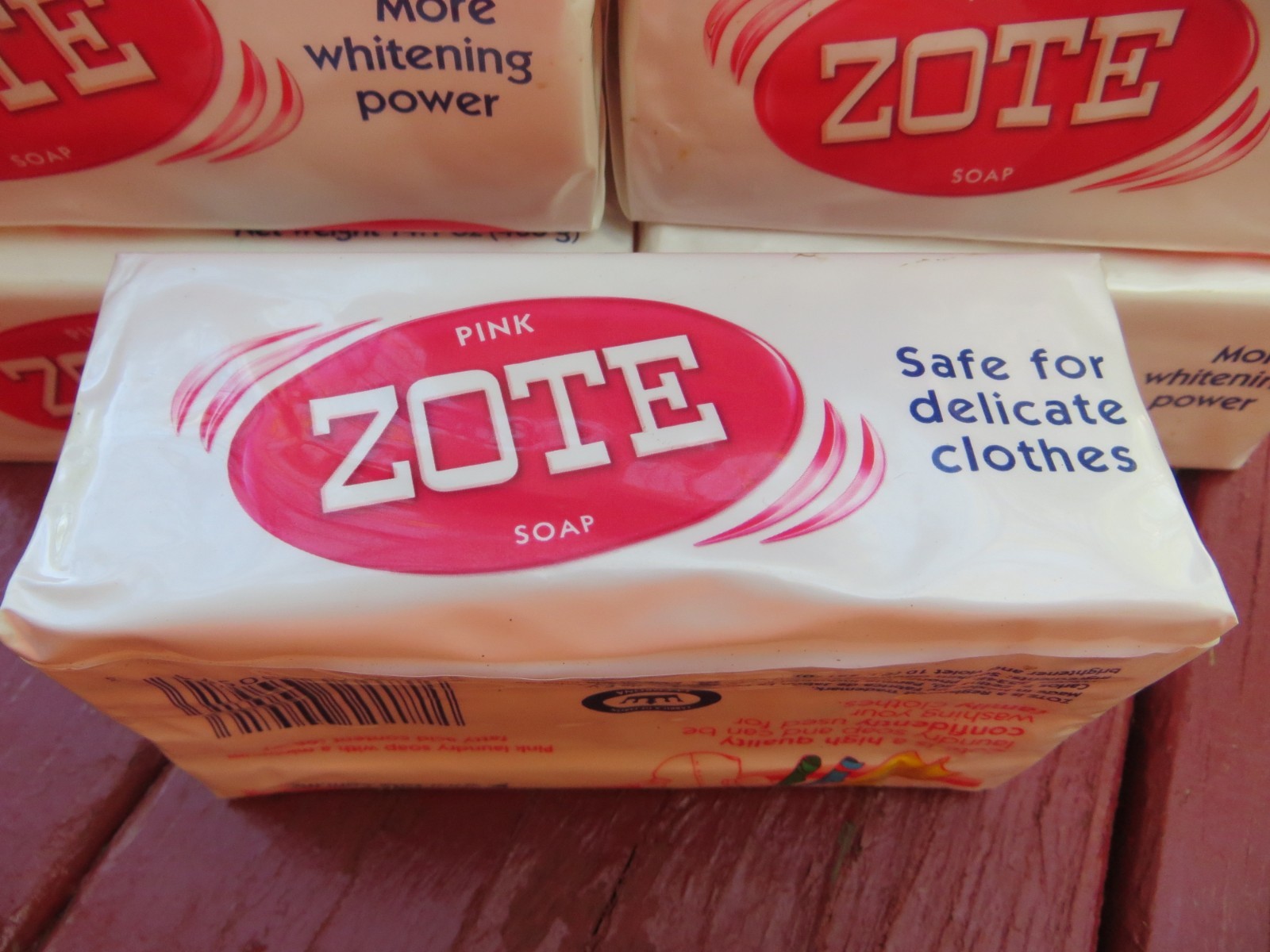 ZOTE LAUNDRY BAR SOAP PINK 14.1OZ LOT OF 6