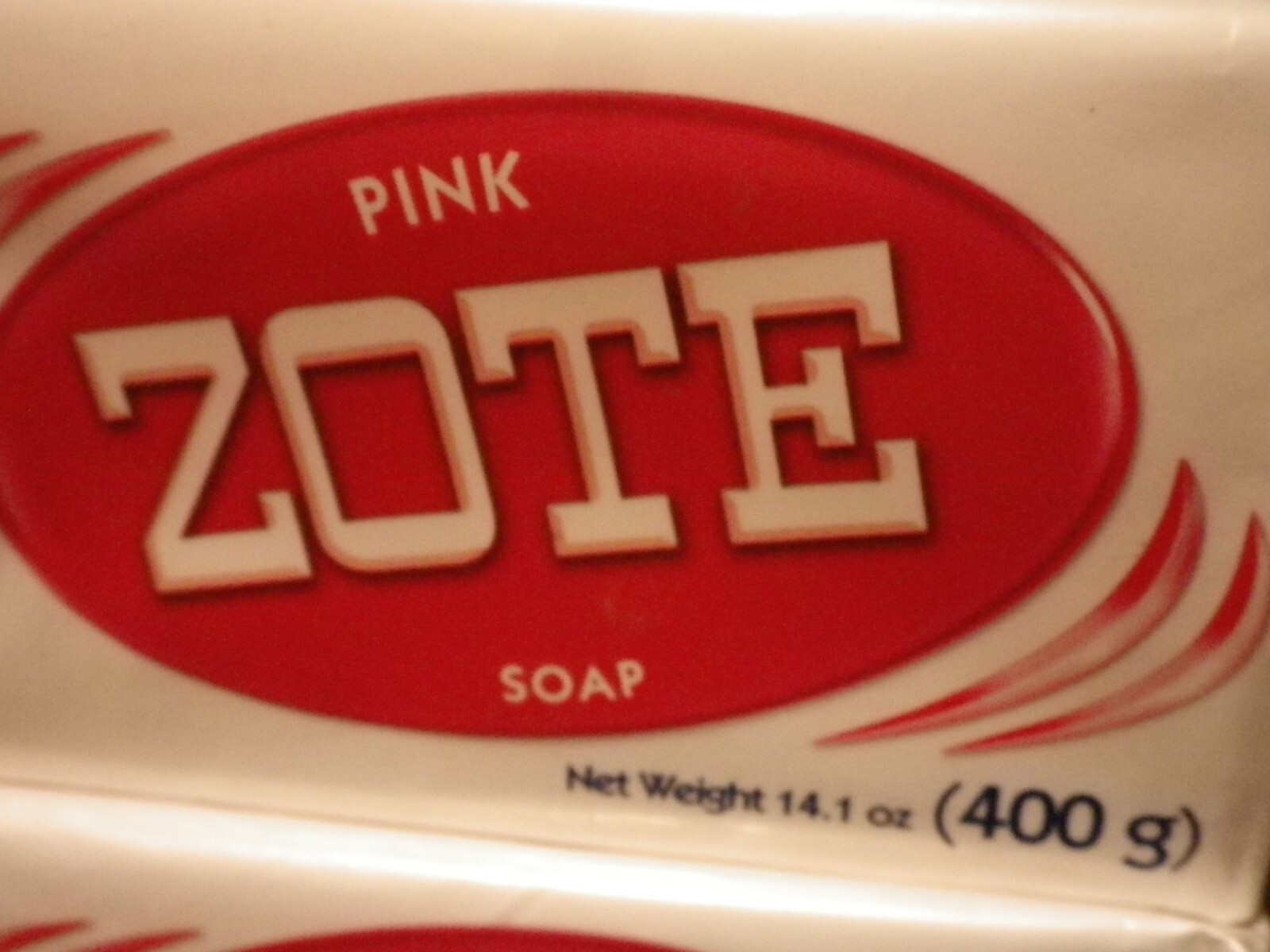 LOT Of 2 Bars Pink Zote Laundry Clothes Detergent 14.1 oz each delicate