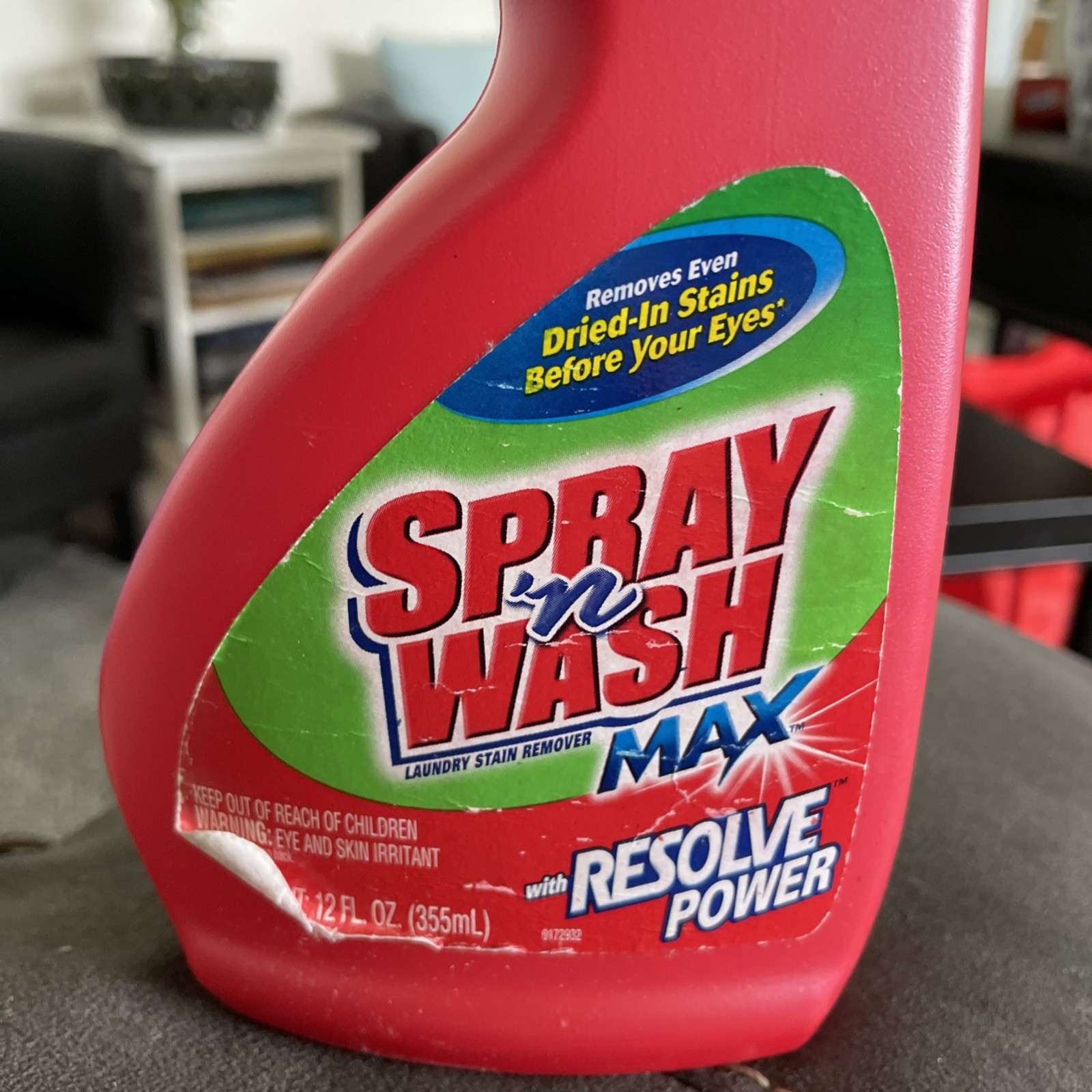 Spray ‘n Wash Max Laundry Stain Remover 12oz Discontinued resolve