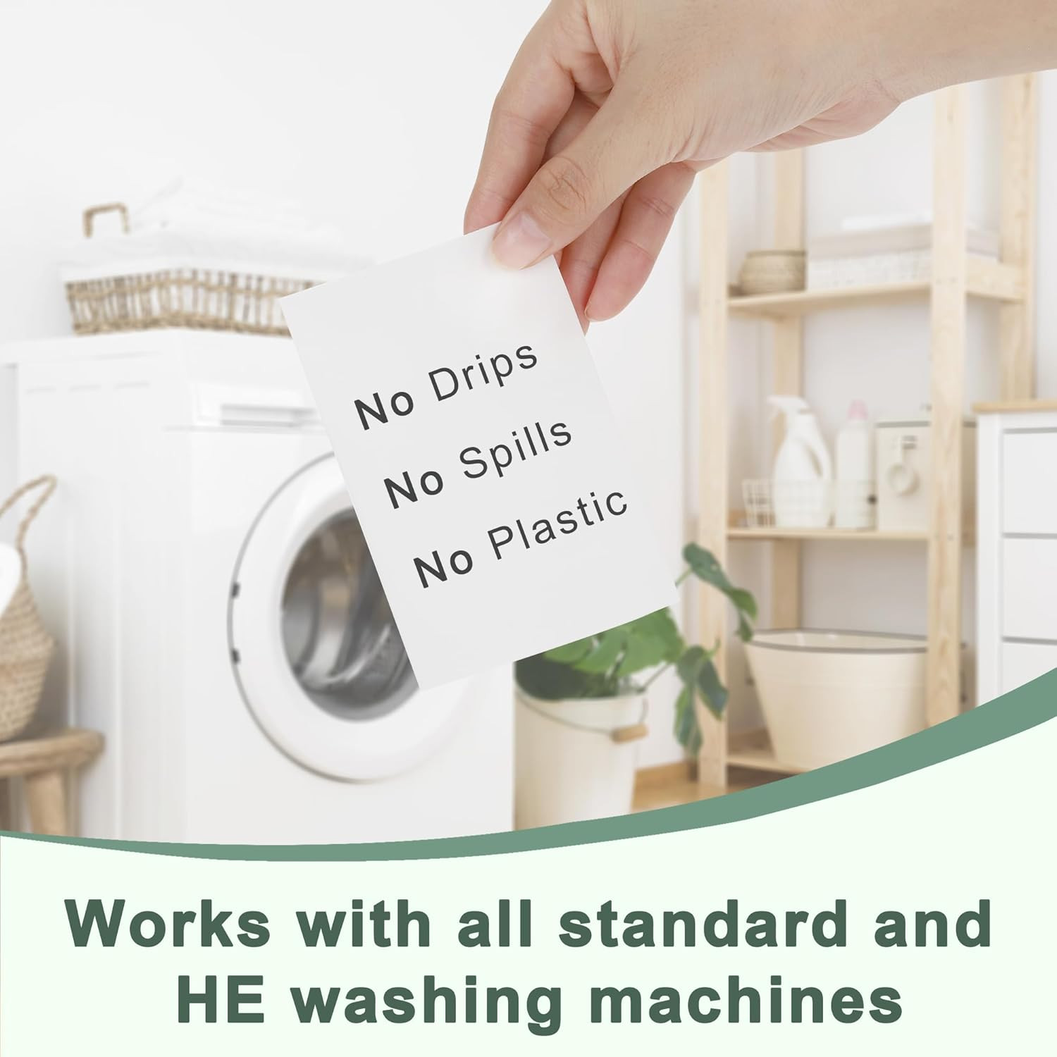 Laundry Detergent Sheets 260 Loads, Fresh Scent, Eco-Friendly Liquidless Soap St
