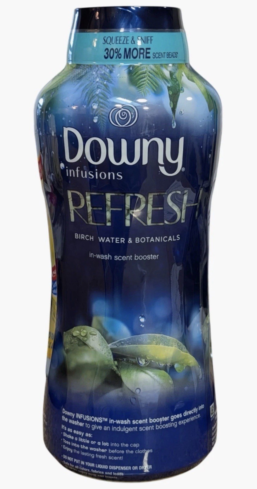 Downy Infusions REFRESH Birch Water & Botanicals In-wash Scent Booster – 2.4 Lbs
