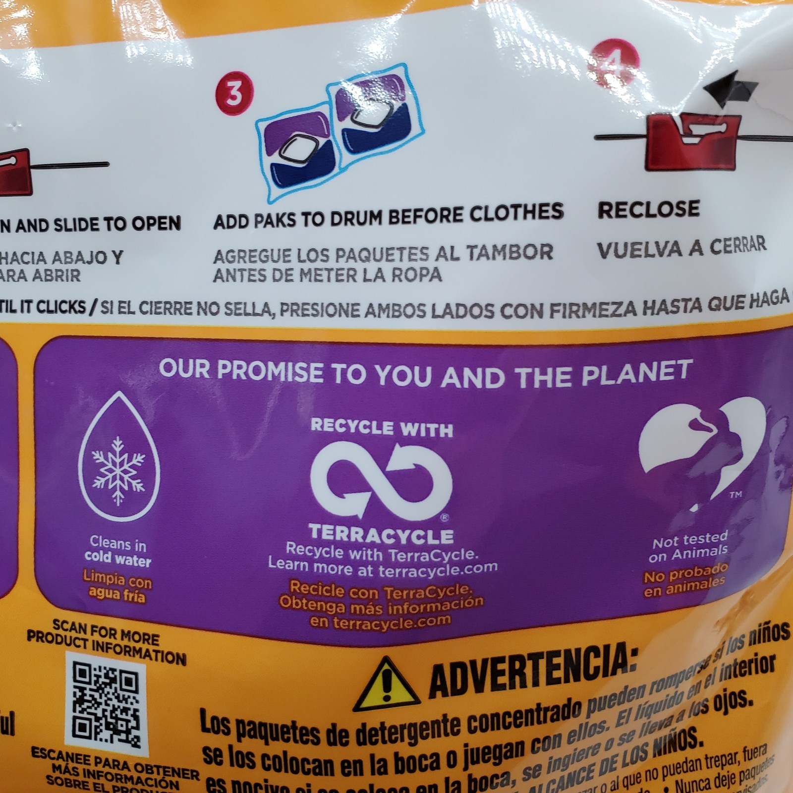 Arm Hammer Plus OxiClean 5 in 1 Power Paks 42ct Laundry Detergent Odor Blaster