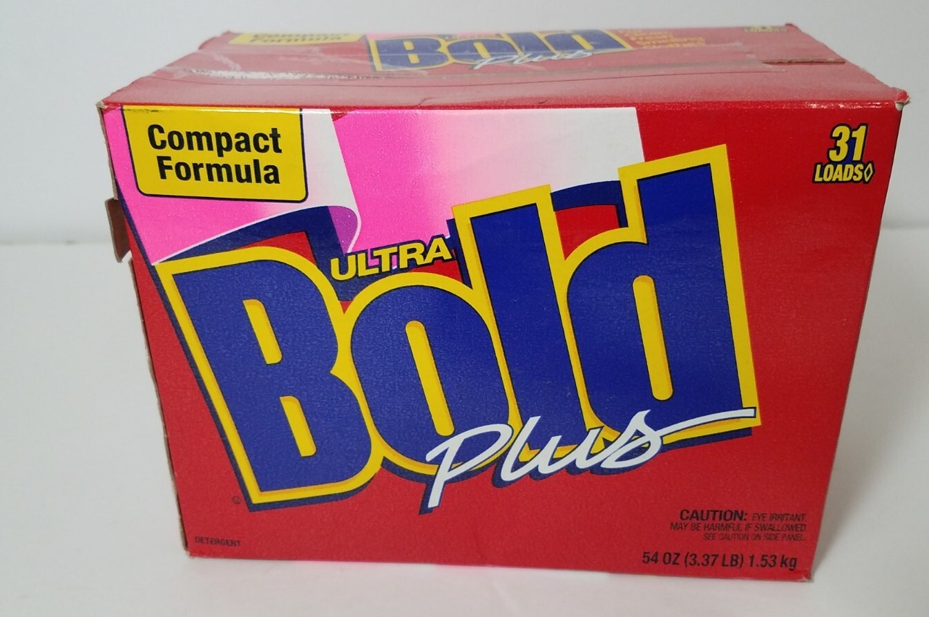 1-Ultra Bold Plus Laundry Detergent 31 Loads Compact Formula Powder