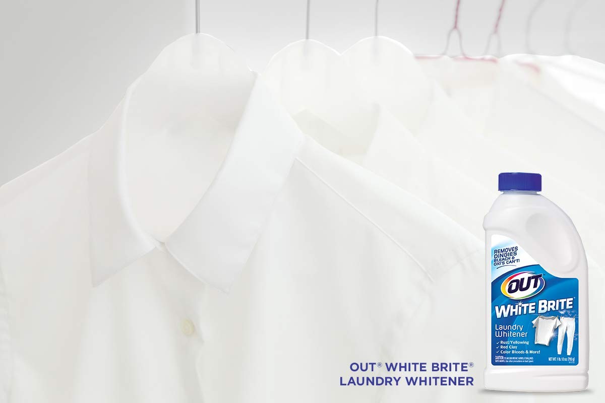 OUT White Brite Laundry Whitener and Multipurpose Rust 28 Ounce (Pack of 2)