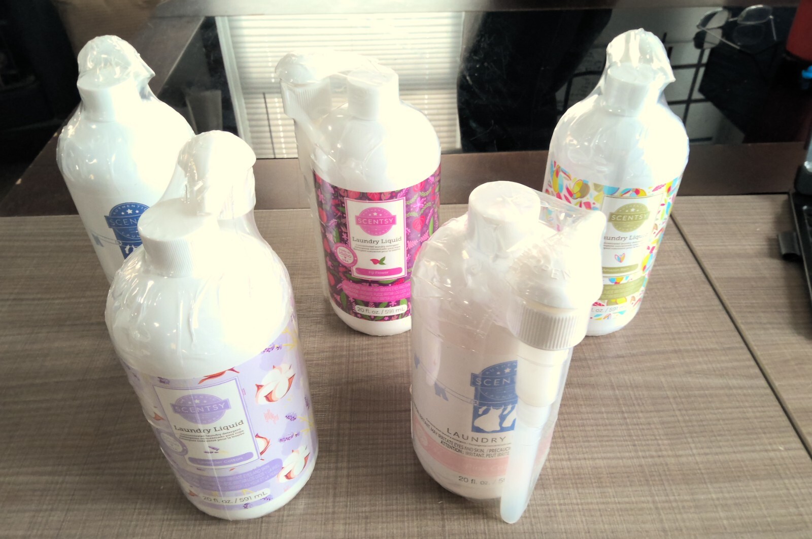 Scentsy Laundry Liquid New In Bottle 20 Oz, you choose flavor!
