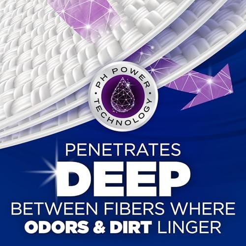 32 Count Deep Clean Odor Formula Laundry Detergent – Radiant Burst – Pack of 1