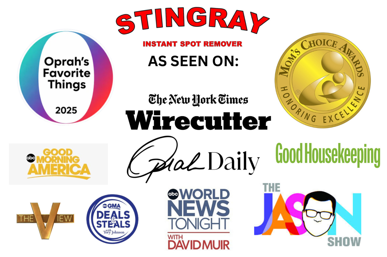 Stingray Spot Remover | Eco-Friendly Multi-Surface Stain Remover | 32 oz