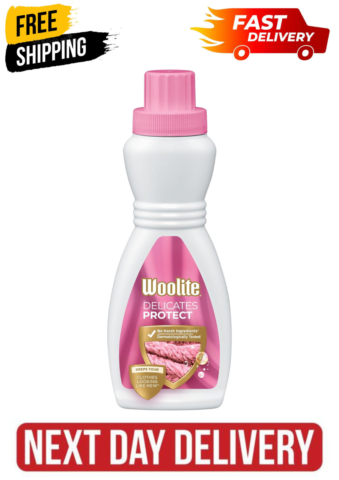 Woolite Delicates Liquid Laundry Detergent 16 oz for Silk Wool Fine Fabrics