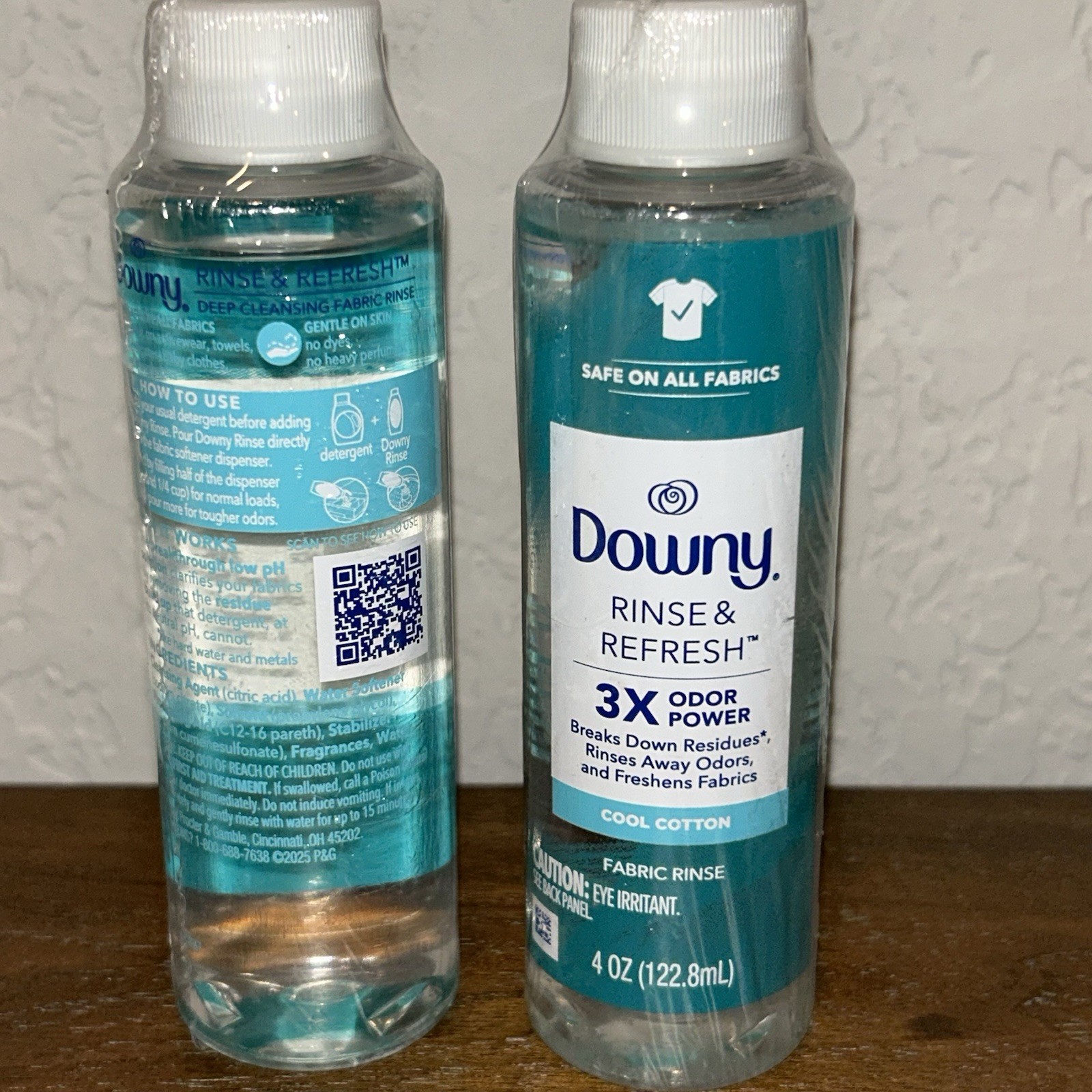 New, Downy Rinse And Refresh Cool Cotton Fabric Rinse Size 2-4 Oz