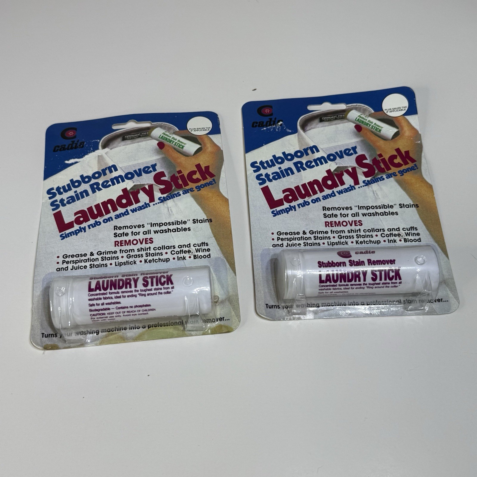 Cadie Stubborn Stain Remover Laundry Stick Set Of 2