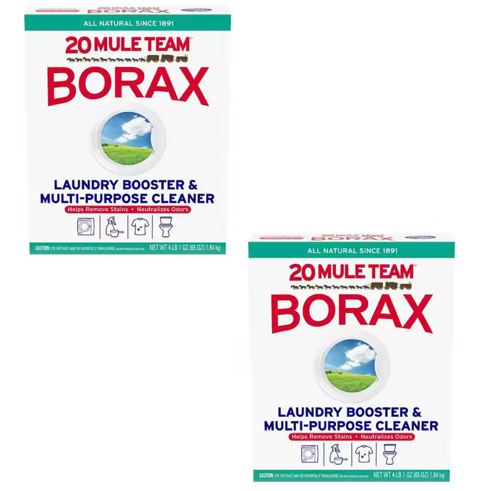 20 Mule Team Detergent Booster – 65oz. pack of 2 NEW