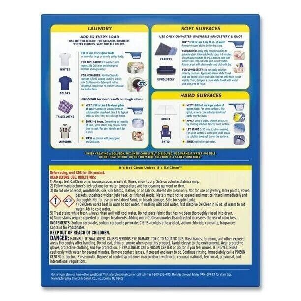OxiClean Versatile Stain Remover Powder, 7.22 lbs.
